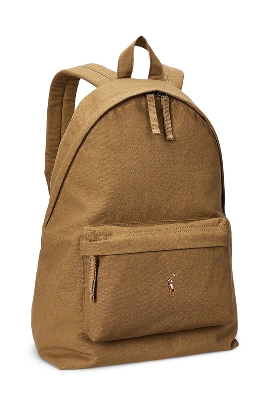 Polo Ralph Lauren plecak miejski męski bawełniany 405967603 brązowy SS26