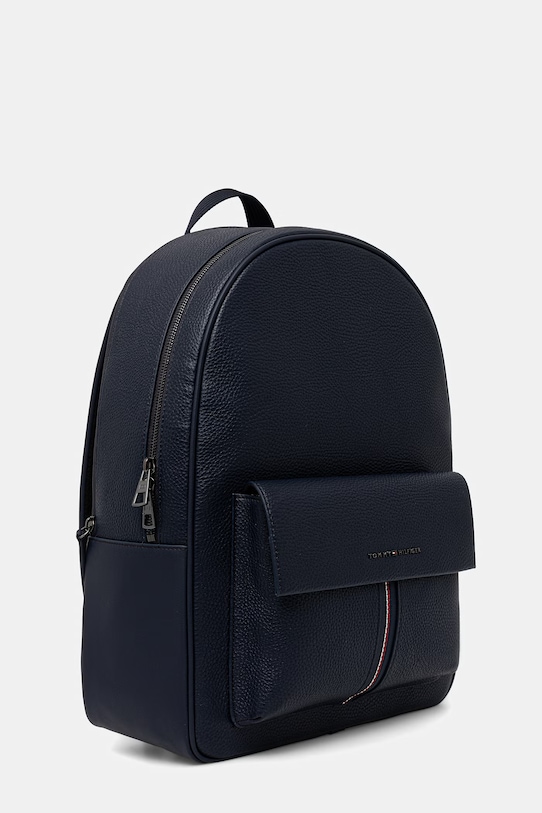 Tommy Hilfiger ruksak pánsky z imitácie kože AM0AM14165 tmavomodrá SS26