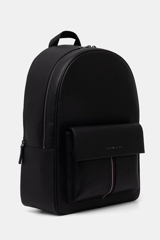 Tommy Hilfiger ruksak pánsky z imitácie kože AM0AM14165 čierna SS26