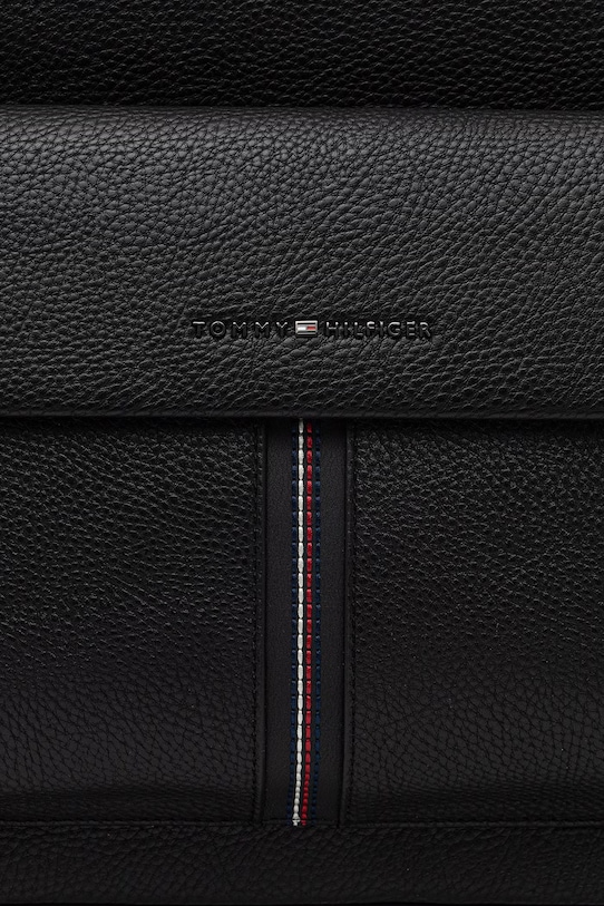 Tommy Hilfiger ruksak pánsky z imitácie kože čierna AM0AM14165