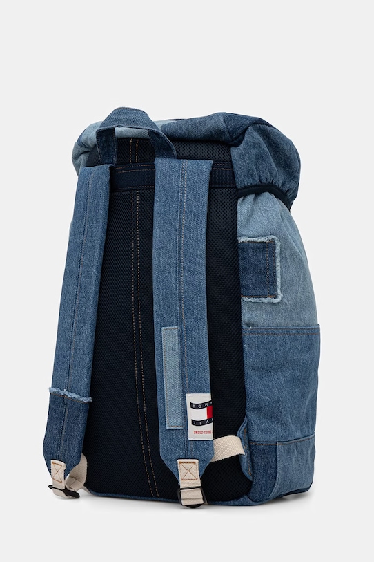 Akcesoria Tommy Jeans plecak podróżny kabinowy damski jeansowy AM0AM14268 niebieski