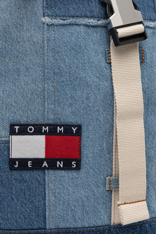 Tommy Jeans plecak podróżny kabinowy damski jeansowy niebieski AM0AM14268