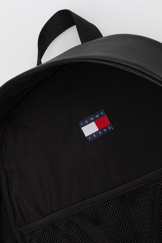 Tommy Jeans plecak męski z imitacji skóry AM0AM14290 czarny