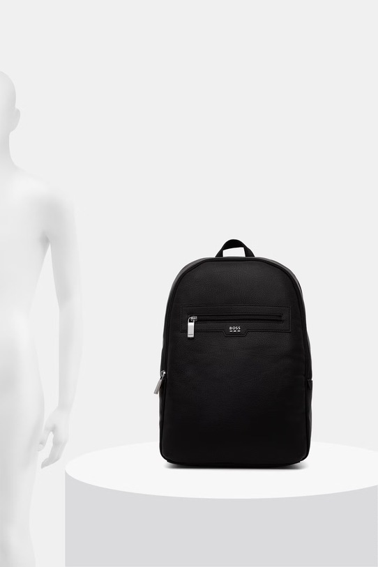 BOSS Раница за лаптоп мъжка 50562907 черен