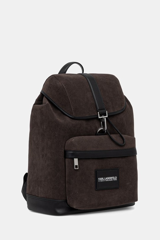 Karl Lagerfeld plecak męski B2M30194 brązowy SS26