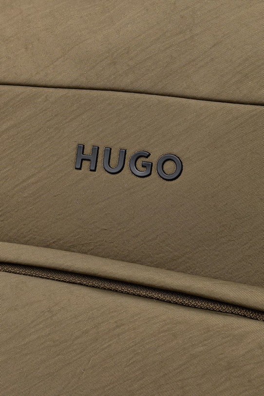 HUGO batoh na notebook pánský AYDEN_Backpack zelená 50563572