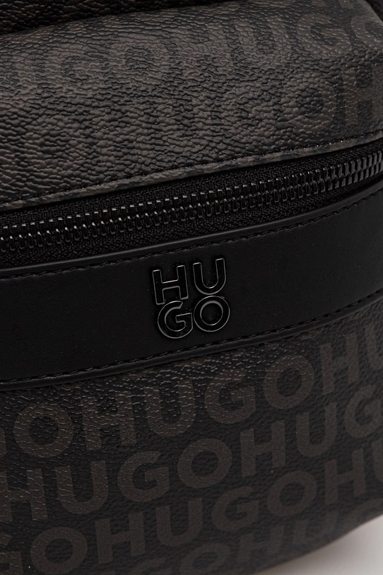 HUGO plecak męski z imitacji skóry Quantic Monostrap czarny 50564323