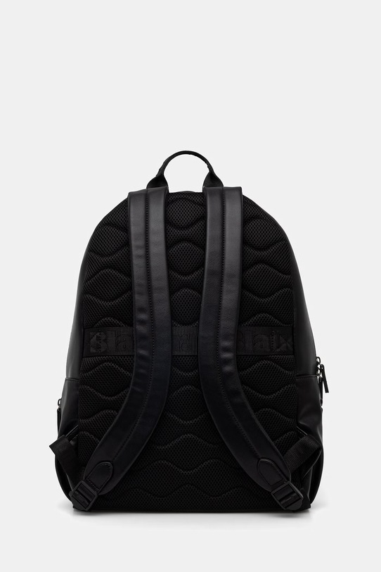 Akcesoria Blauer plecak męski z imitacji skóry NUBPU01 czarny