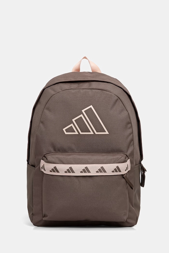 Σακίδιο πλάτης adidas υφασμάτινο καφέ KE6863