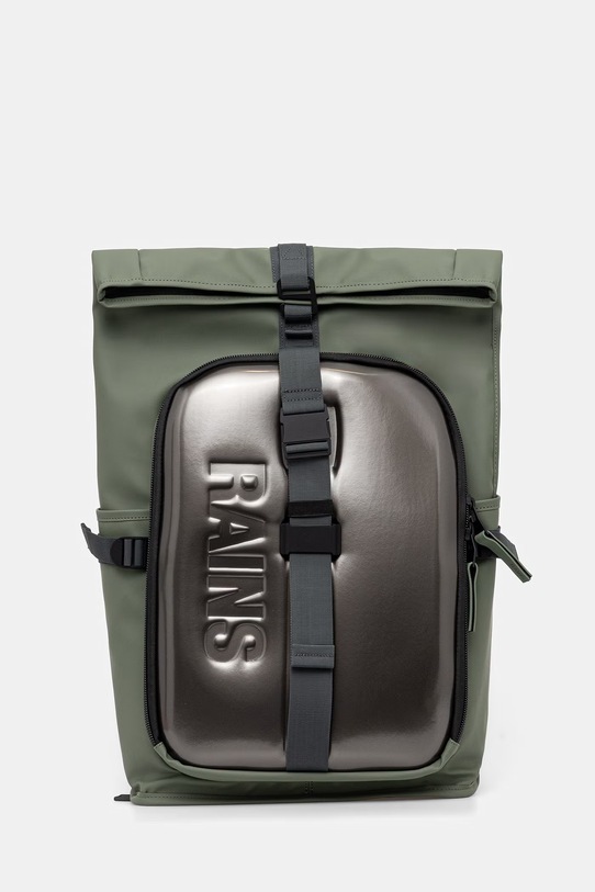 Σακίδιο πλάτης Rains 13430 Texel Moulded Backpack W3 απλικέ πράσινο 13430.145