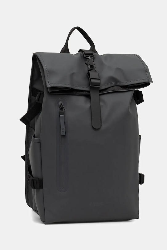 Rains plecak 14590 Rolltop Rucksack Large W3 14590.153 szary SS26