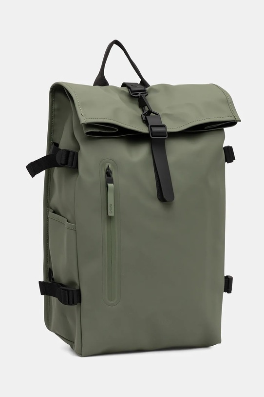 Σακίδιο πλάτης Rains 14590 Rolltop Rucksack Large W3 14590.145 πράσινο SS26
