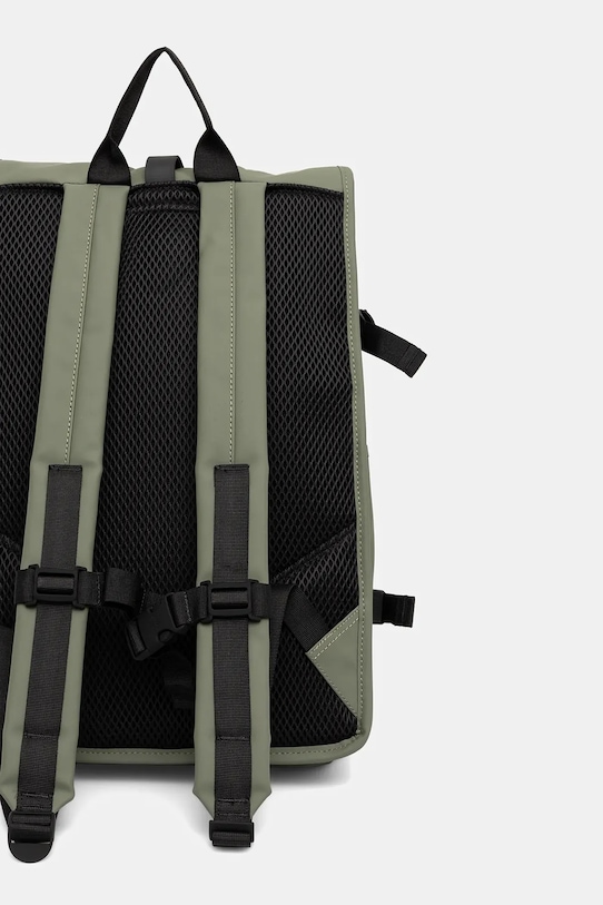 Αξεσουάρ Σακίδιο πλάτης Rains 14590 Rolltop Rucksack Large W3 14590.145 πράσινο