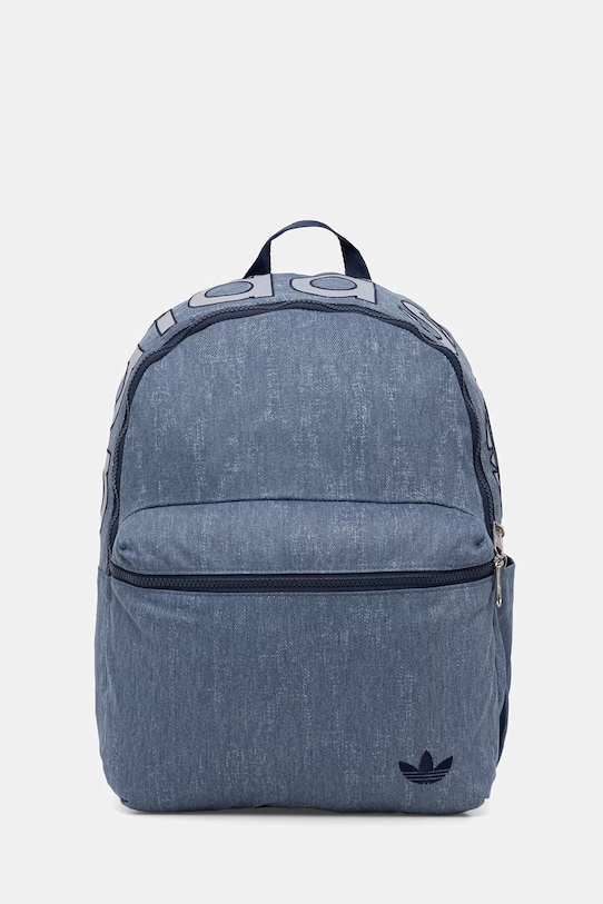 adidas Originals plecak sportowy damski bawełniany niebieski KC8647