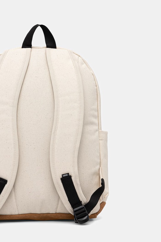 Akcesoria Vans plecak bawełniany VN000HRJ7VJ1 beżowy