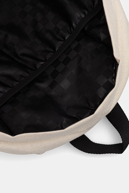 Vans plecak bawełniany VN000HRJ7VJ1 beżowy