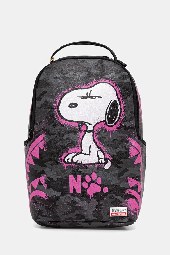 Sprayground plecak szkolny damski z imitacji skóry czarny 910B8781NSZ