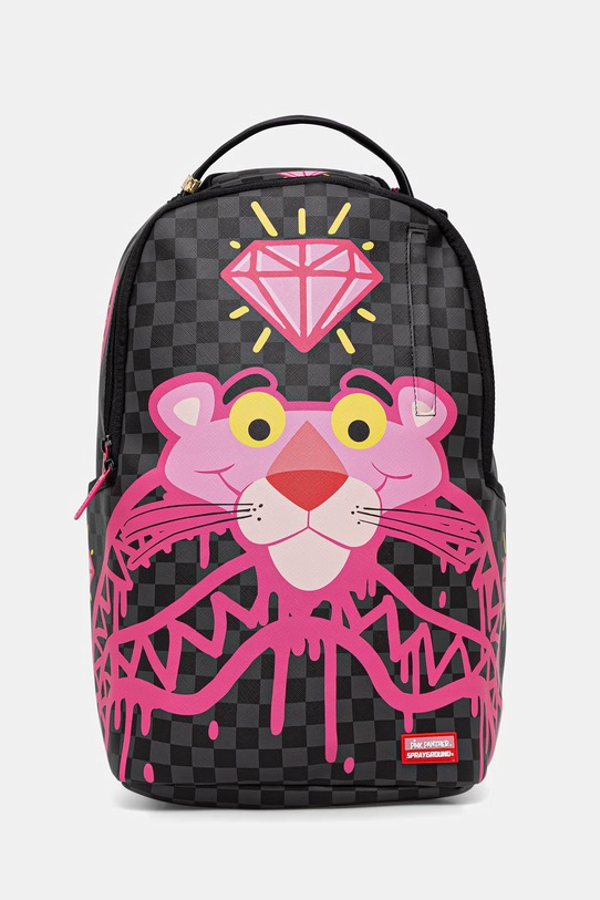Sprayground plecak szkolny damski z imitacji skóry szary 910B8790NSZ