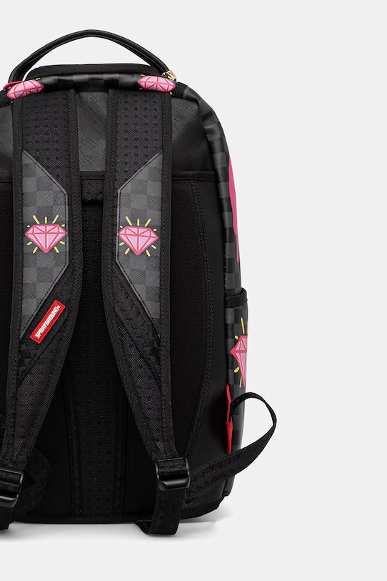 Akcesoria Sprayground plecak szkolny damski z imitacji skóry 910B8790NSZ szary