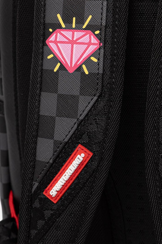 Sprayground plecak szkolny damski z imitacji skóry szary 910B8790NSZ