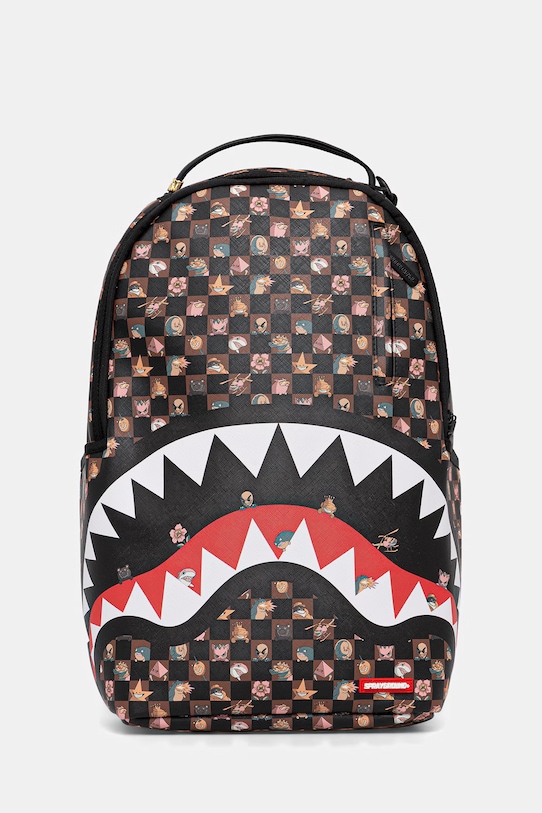 Sprayground plecak szkolny damski z imitacji skóry czarny 910B8768NSZ
