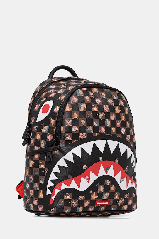 Sprayground plecak miejski damski z imitacji skóry 910B8905NSZ brązowy SS26