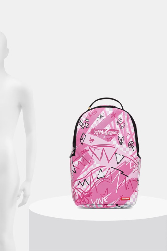 Sprayground plecak szkolny damski z imitacji zamszu 910B8672NSZ