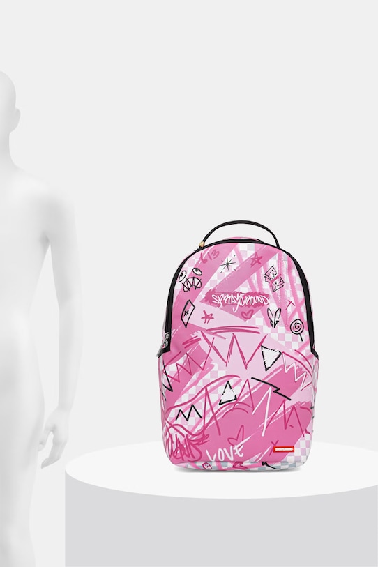 Sprayground plecak szkolny damski z imitacji zamszu 910B8672NSZ