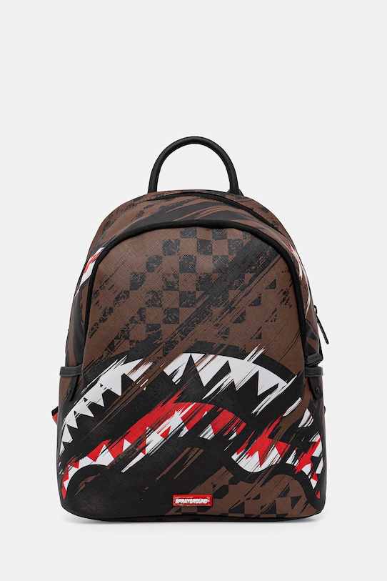 Sprayground plecak miejski damski z imitacji skóry brązowy 910B8964NSZ