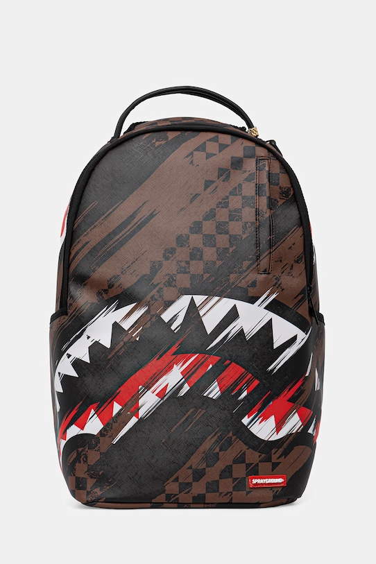 Sprayground plecak damski z imitacji skóry brązowy 910B8556NSZ
