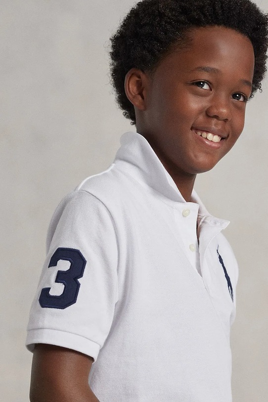 Детское хлопковое поло Polo Ralph Lauren 323670257006