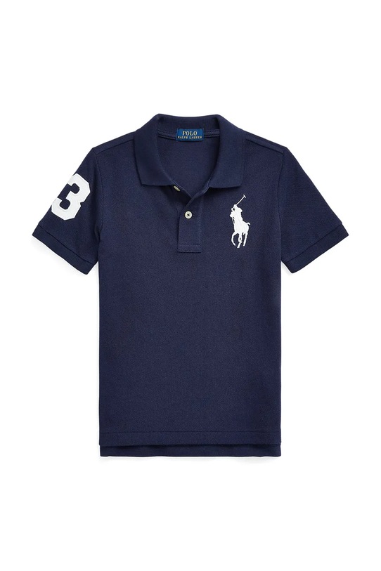 Polo Ralph Lauren polo bawełniane dziecięce 322670257014 granatowy SS26