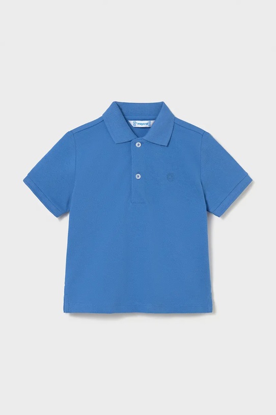 Mayoral polo bawełniane dziecięce bawełna niebieski 102.3E.Baby.PPY2
