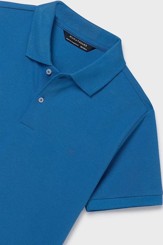 Chłopiec Mayoral polo bawełniane dziecięce 890.7F.Junior.PPY2 granatowy
