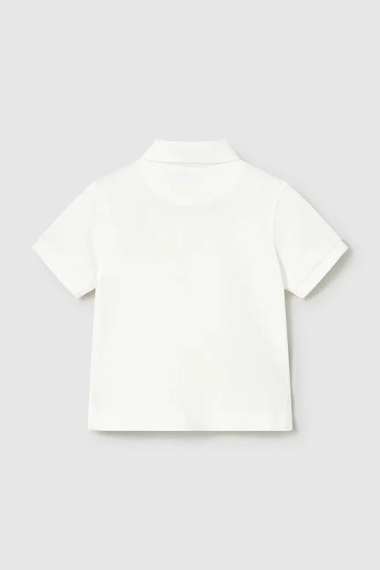 Αγορίστικα Παιδικό πουκάμισο πόλο Mayoral 1108.3C.Baby.PPY2 λευκό