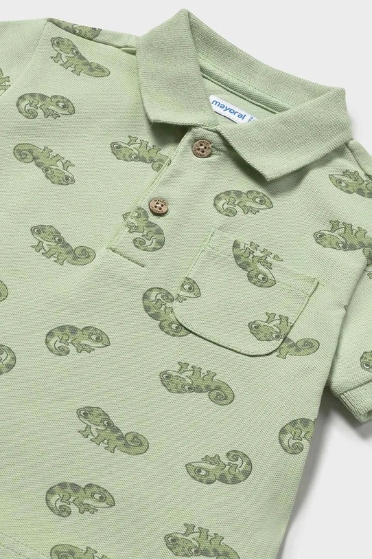 Αγορίστικα Παιδικό πουκάμισο πόλο Mayoral 1108.3C.Baby.PPY2 πράσινο