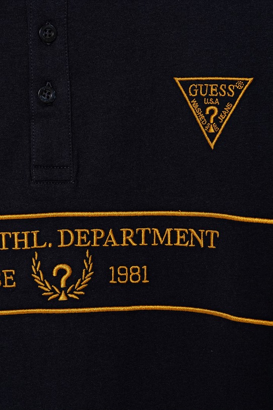 Chłopiec Guess polo bawełniane dziecięce L6RP03.K8HM4.PPY2 granatowy