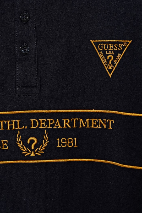 Chłopiec Guess polo bawełniane dziecięce L6RP03.K8HM4.PPY2 granatowy