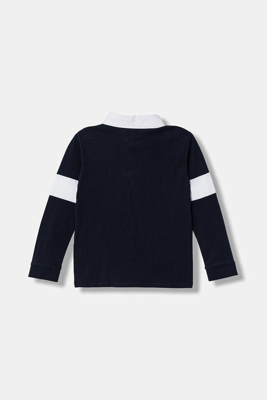 Guess longsleeve bawełniany dziecięcy N6RP00.KCNQ4.PPY2 granatowy SS26