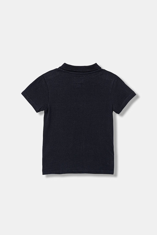 Guess polo bawełniane N6RP02.KADZ4.PPY2 granatowy SS26