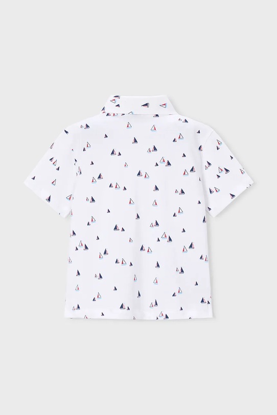 Mayoral polo dziecięce 3101.5A.Mini.PPY2 biały SS26