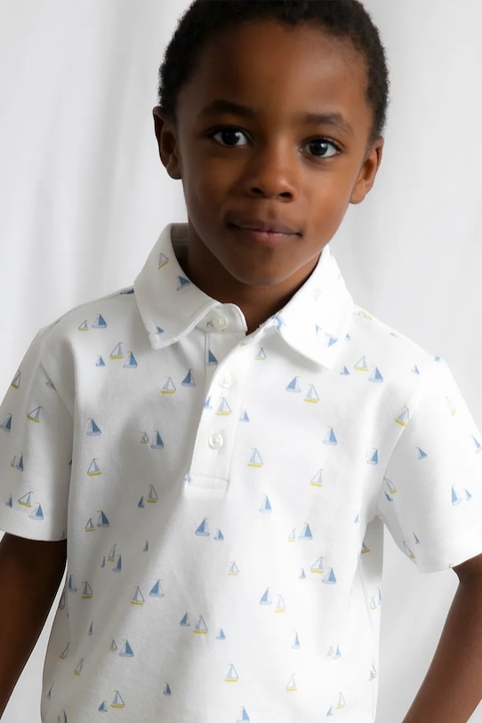 Mayoral polo dziecięce 3101.5A.Mini.PPY2 biały