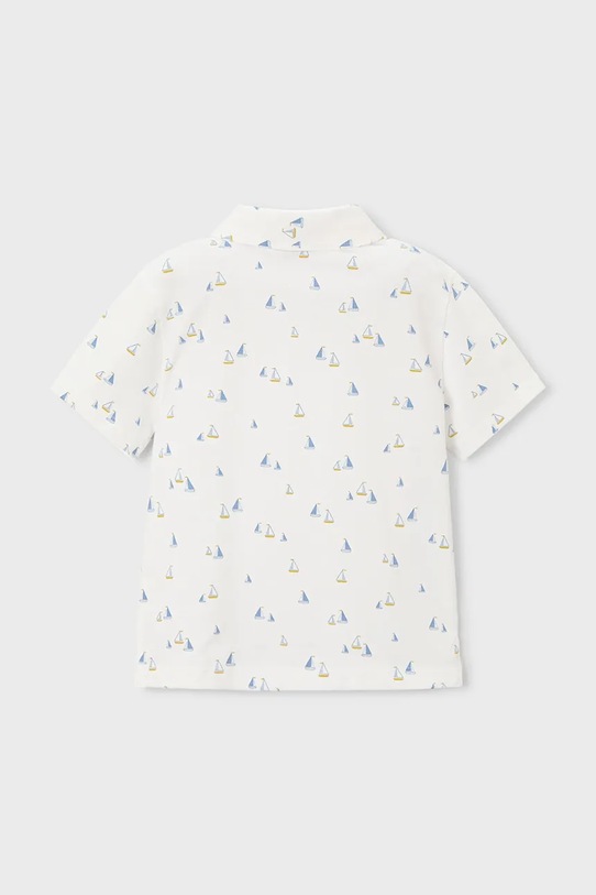 Αγορίστικα Παιδικό πουκάμισο πόλο Mayoral 3101.5A.Mini.PPY2 λευκό