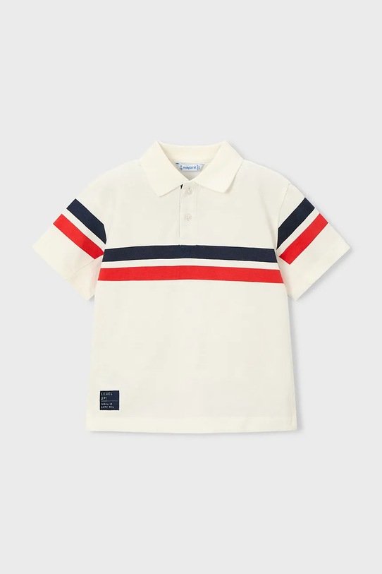 Mayoral polo dziecięce 3107.5E.Mini.PPY2 biały SS26