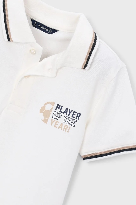 Chłopiec Mayoral polo dziecięce 3108.5G.Mini.PPY2 biały
