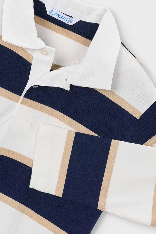 Chłopiec Mayoral longsleeve bawełniany dziecięcy 3111.5E.Mini.PPY2 biały
