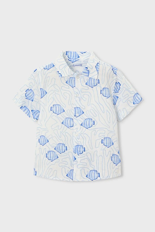 Mayoral polo dziecięce 3115.5D.Mini.PPY2 niebieski SS26
