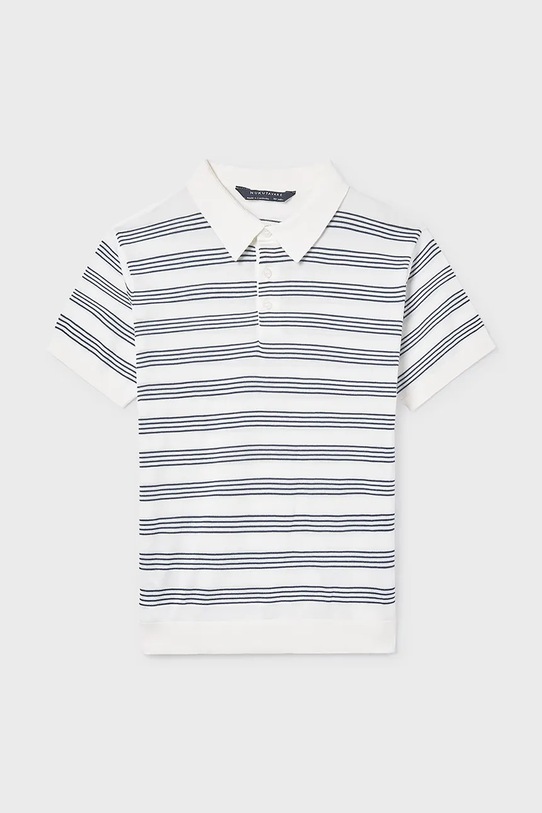 Mayoral polo dziecięce 6162.7A.Junior.PPY2 biały SS26