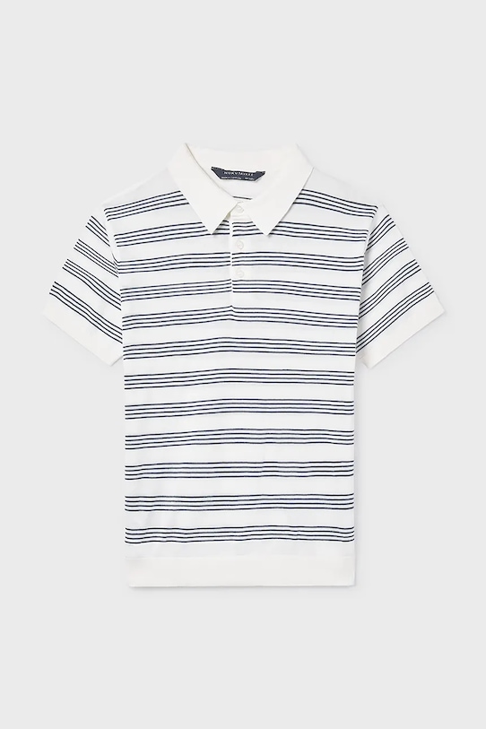 Mayoral polo dziecięce 6162.7A.Junior.PPY2 biały SS26