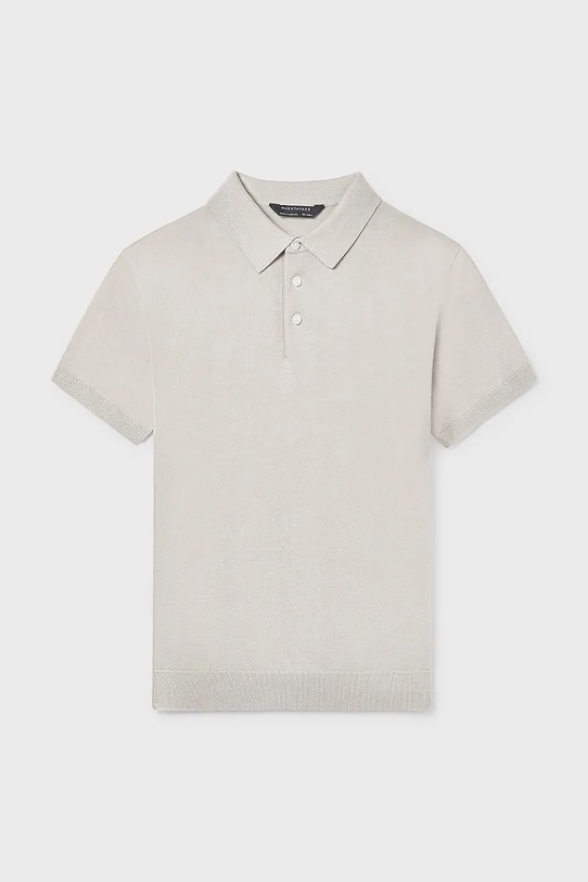 Mayoral polo dziecięce 6162.7A.Junior.PPY2 beżowy SS26